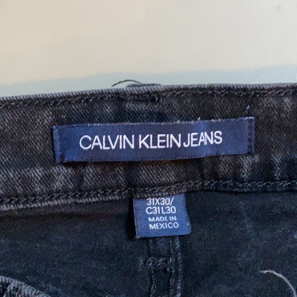 Men’s Calvin Klein slim jeans 31x30 - Picture 2 of 4